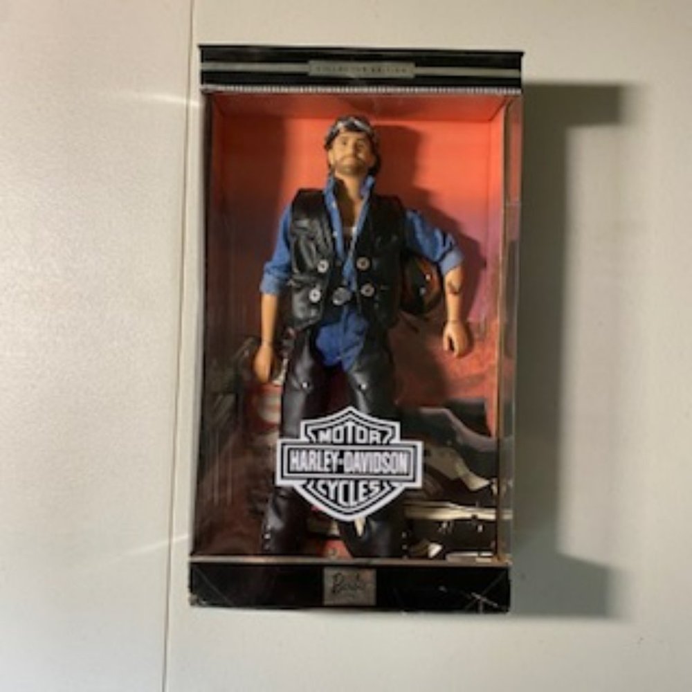 Ken (Barbie) Harley Davidson Figure with Vest